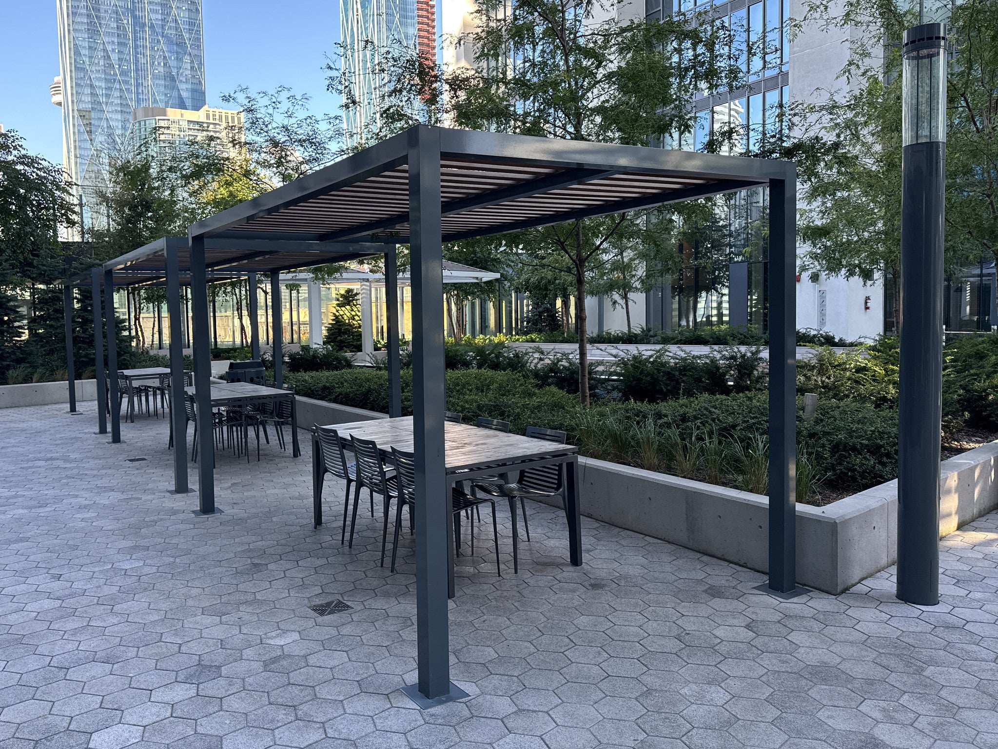Pergola, 6.5' x 10.5' x 8.5' H