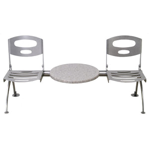 Boomerang Beam 2 Seating in Sonic Style with Table