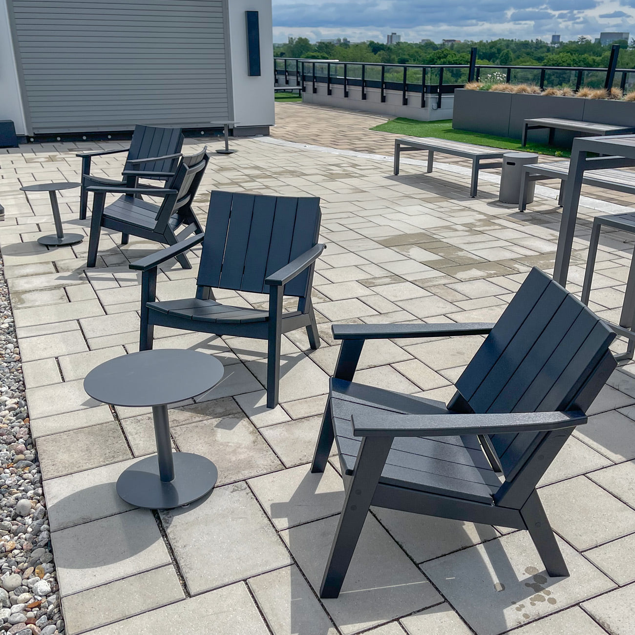 18" Razor Aluminum Patio Table