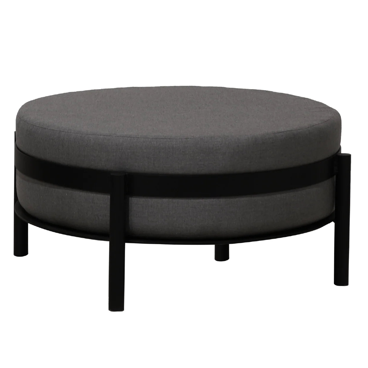 Andreas Small Ottoman 24" dia. X 16.5" high
