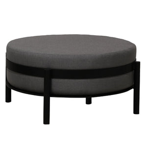 Andreas Small Ottoman 24" dia. X 16.5" high