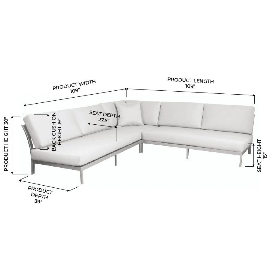 Contempo Settee Sectional