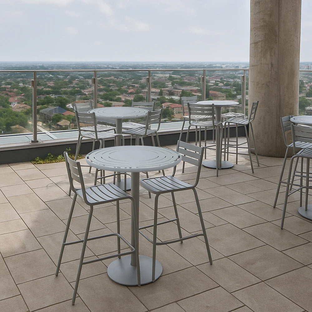 Saville 30" Round Bar Height Table