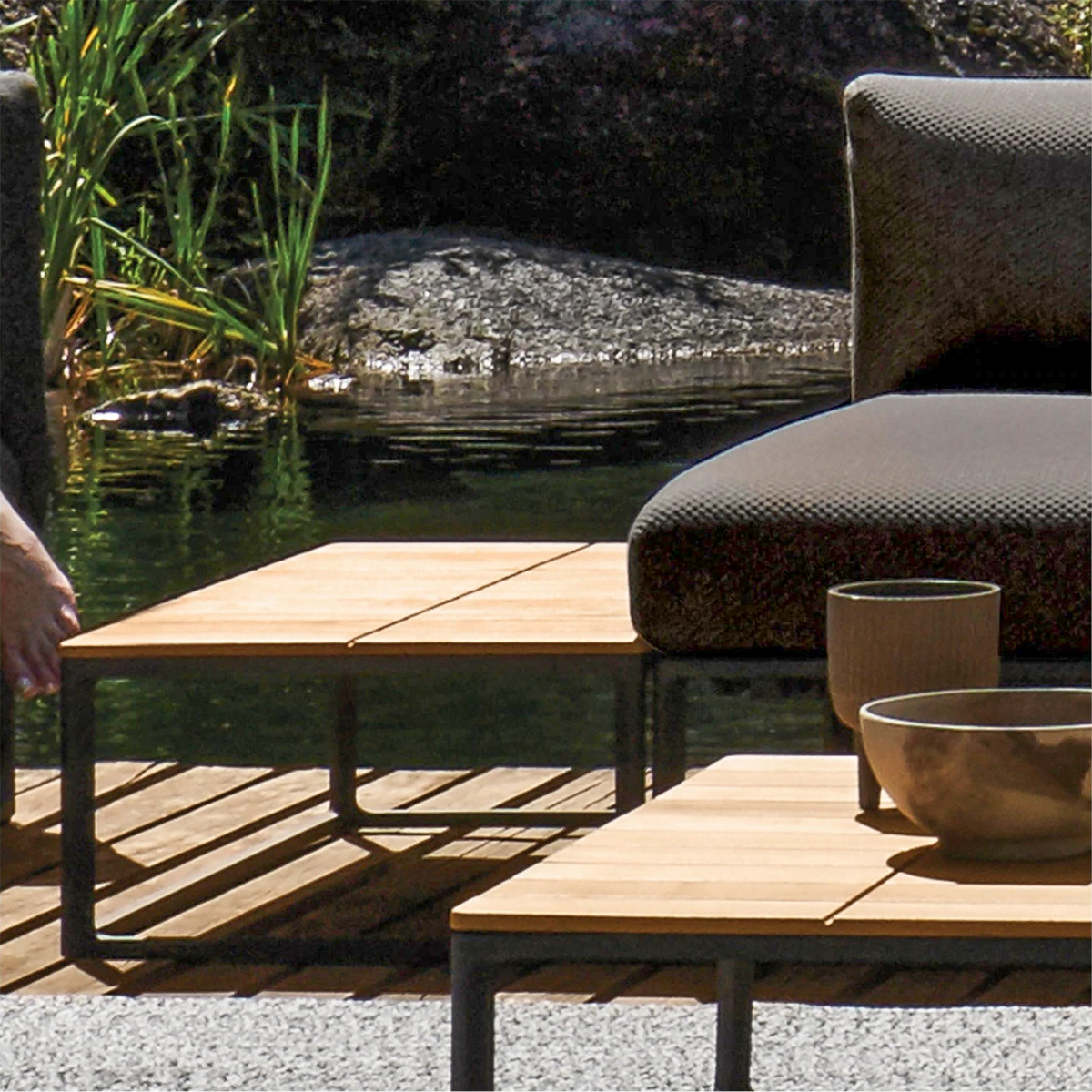 Gloster Maya Lounge Coffee Table 29.5'' x 19.5''