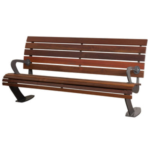 Harbor Bench with Arms