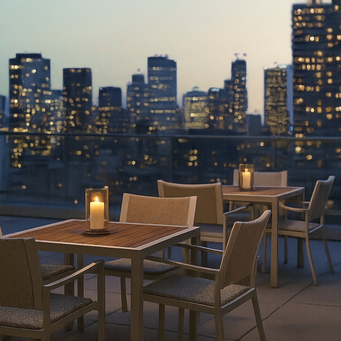 36" Skyline V Dining Table