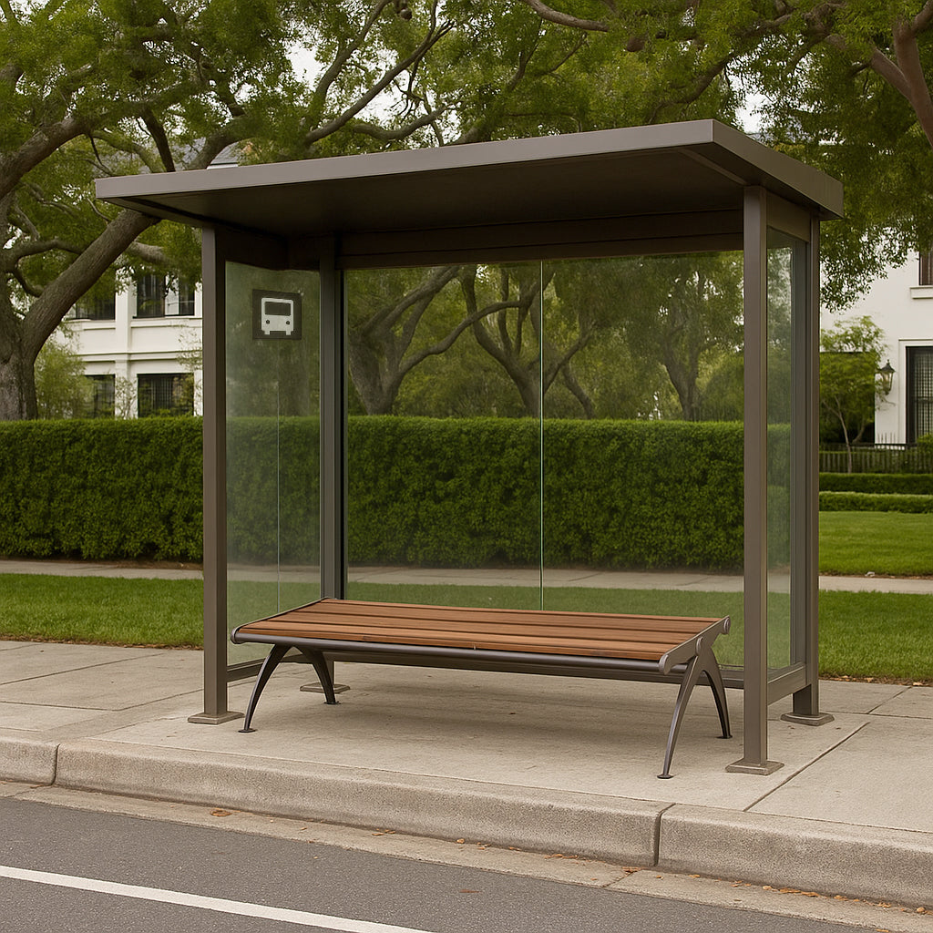 Boomerang Backless Bench