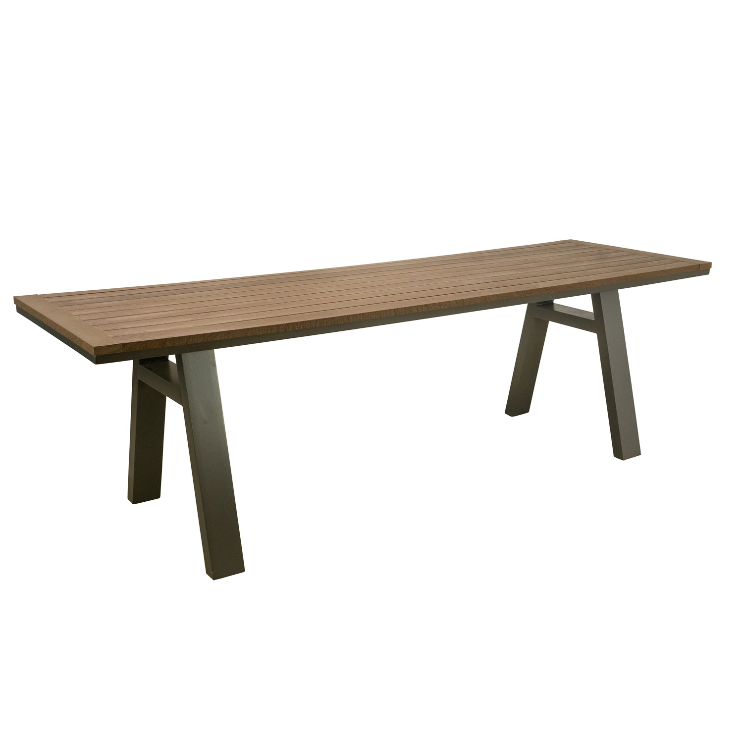 APEX Dining Table with EnviroWood Slat Top