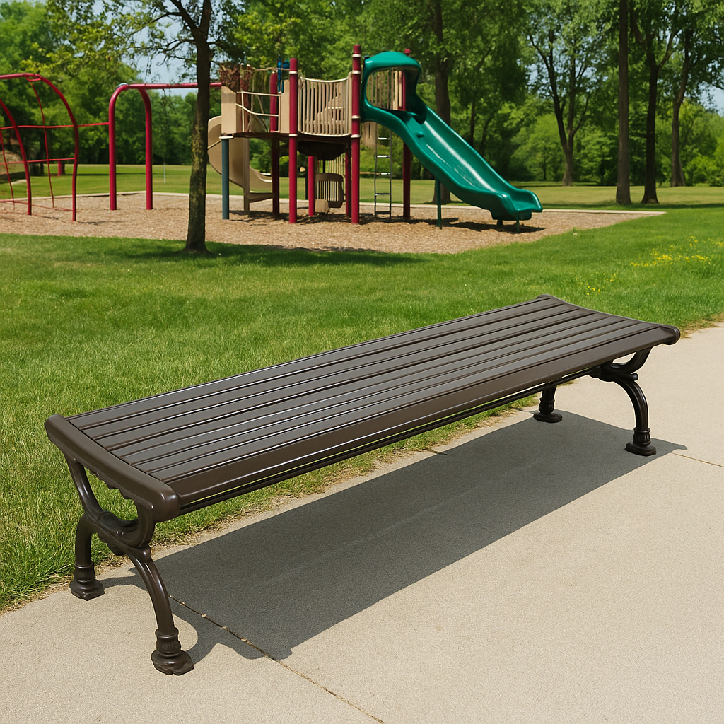 Victorian 6' Backless Bench