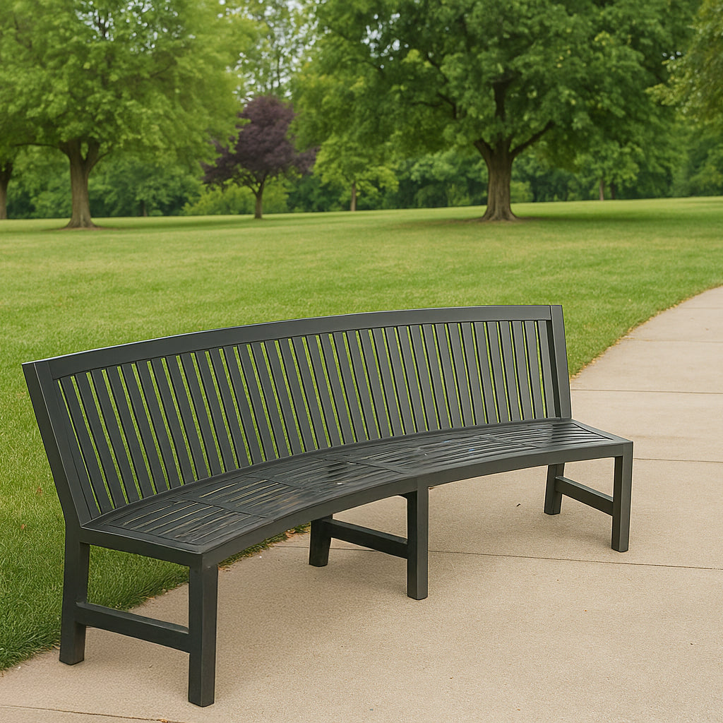 New England II 'Bruno' Concave Bench