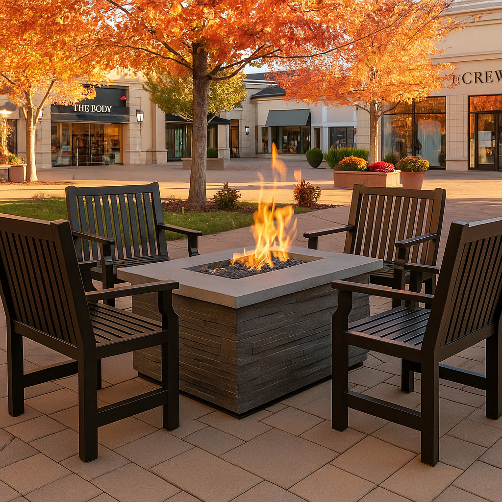 Soho Single Bench with Arms