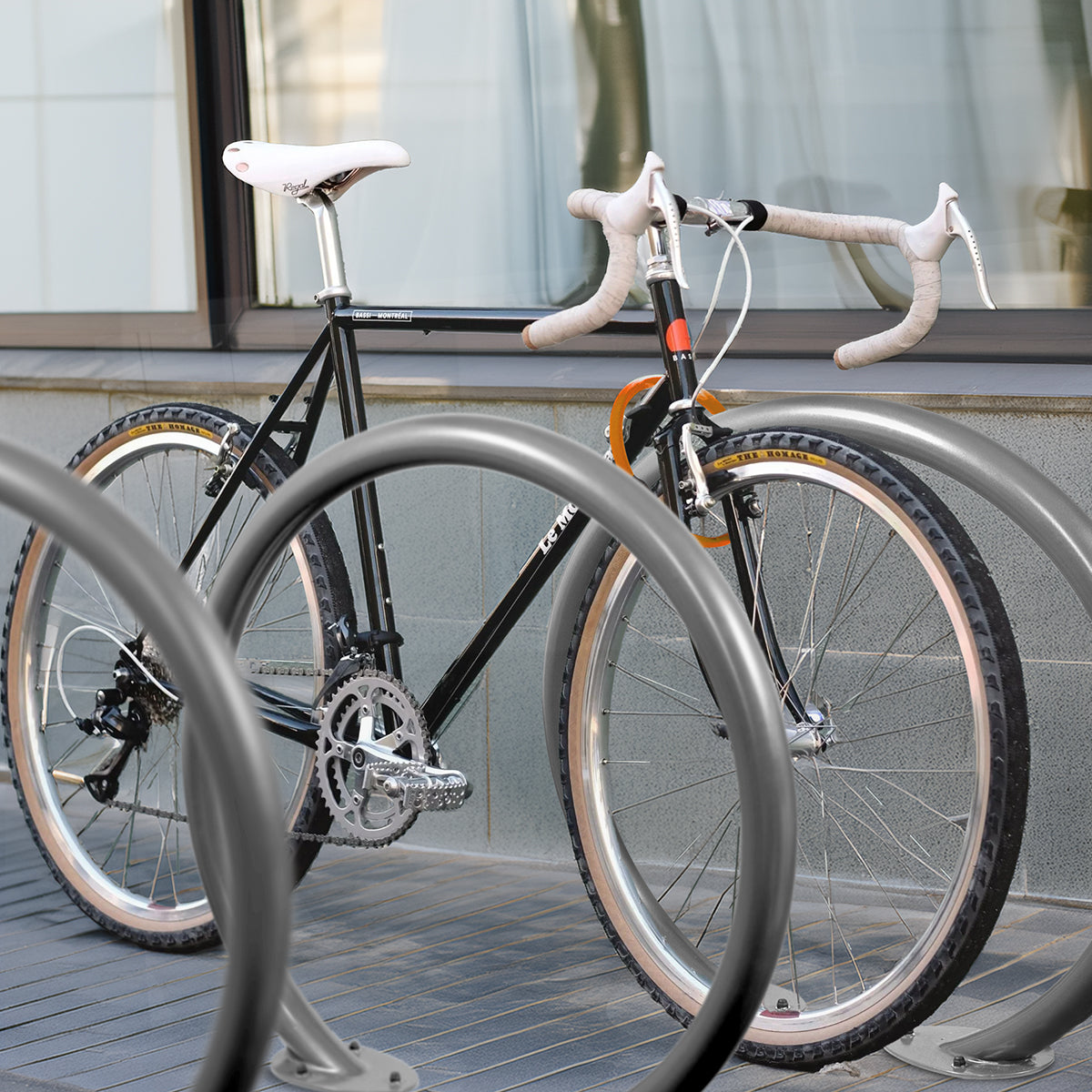 Halo Stainless Steel Bicycle Rack