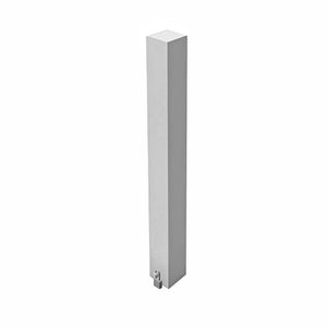 4" Urban Aluminum Pedestrian Bollard with Locking Pin