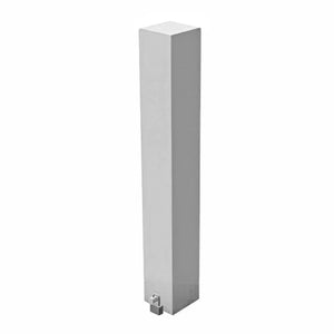 6" Urban Aluminum Pedestrian Bollard with Locking Pin