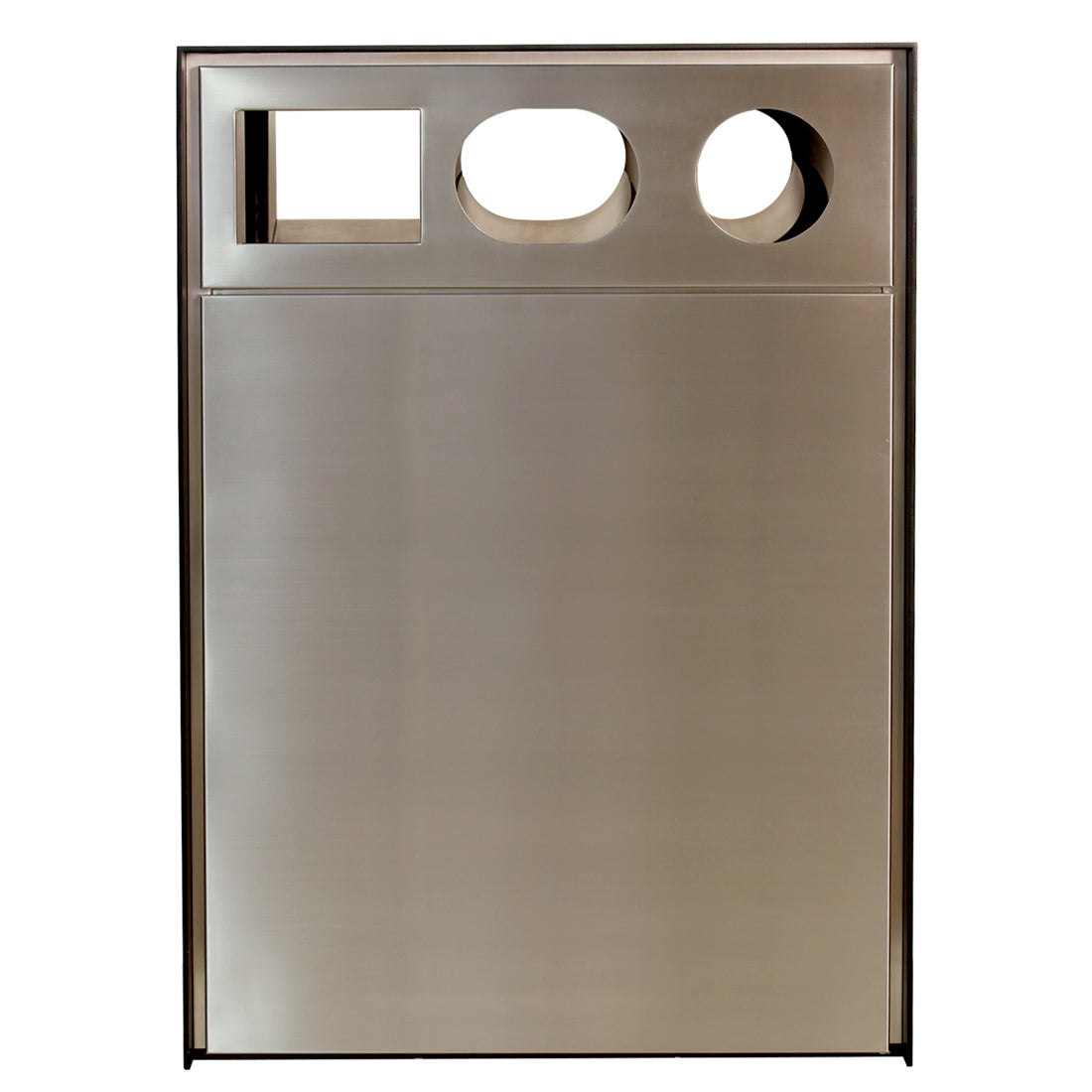 Urban Double Entry 3 Stream Waste Receptacle