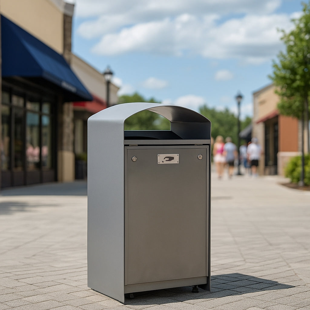 City Single Stream Waste Receptacle