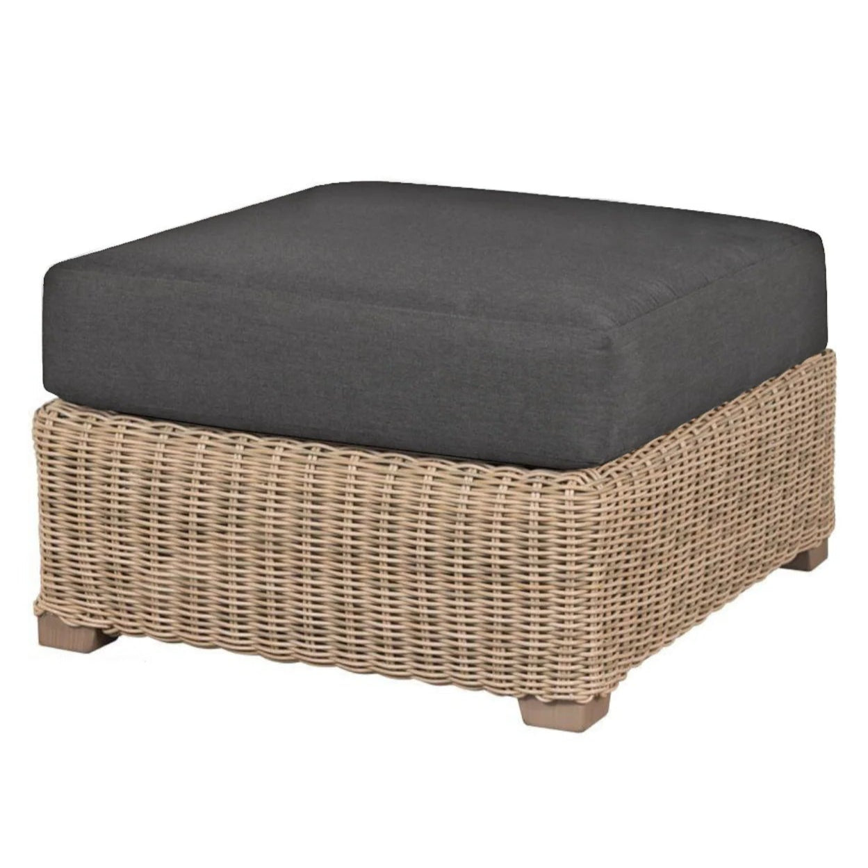 Veranda Ottoman, Driftwood