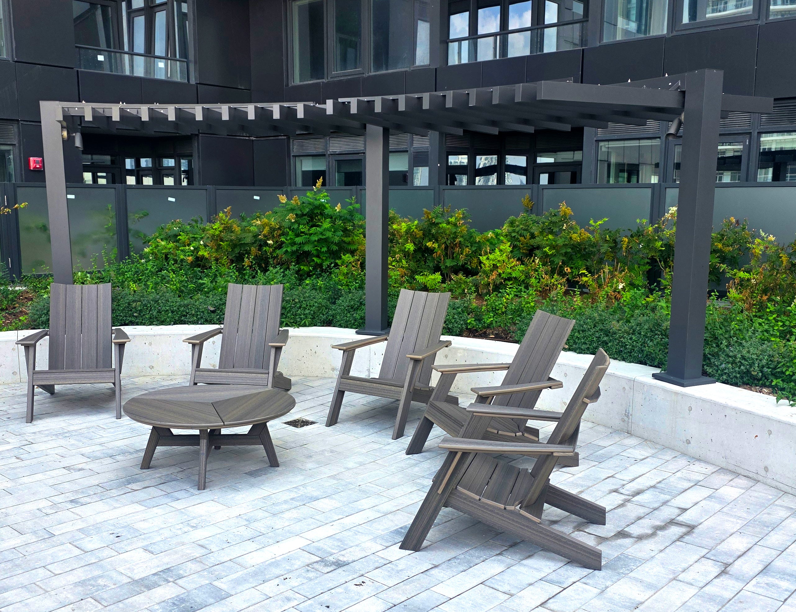 Maine Adirondack Chair, Woodgrain