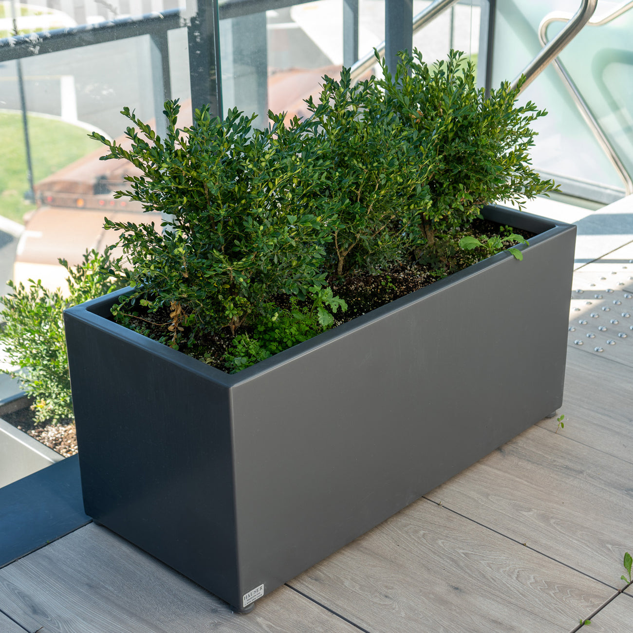 40" Terrace Aluminum Planter