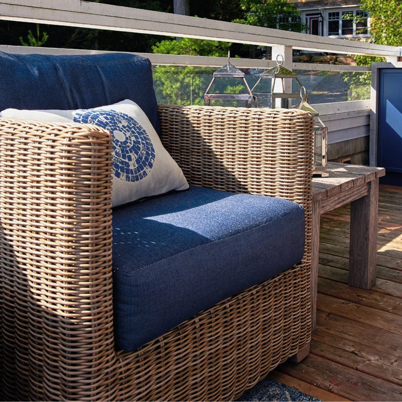 Veranda Club Chair, Driftwood