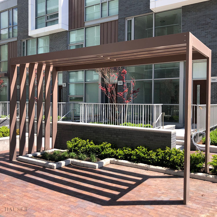 Custom Pergola, 6.5' x 17.5' x 11' H