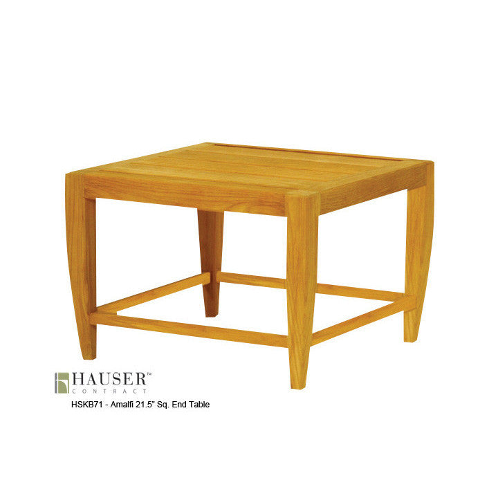Amalfi 21.5" Square End Table