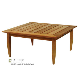 Amalfi 40" Square Coffee Table