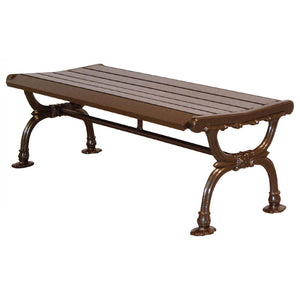 Victorian 4' Backless Bench