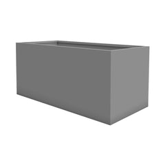 Urban Aluminum Planter w/Alum. Liner, 26