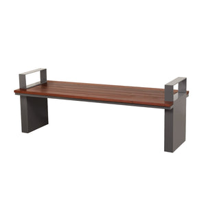 Ridgewood Backless Bench with Arms