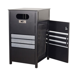 Hamlet Waste Receptacle with Envirowood Slats
