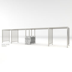 Spacelinx Modular Pergola with Custom Mount