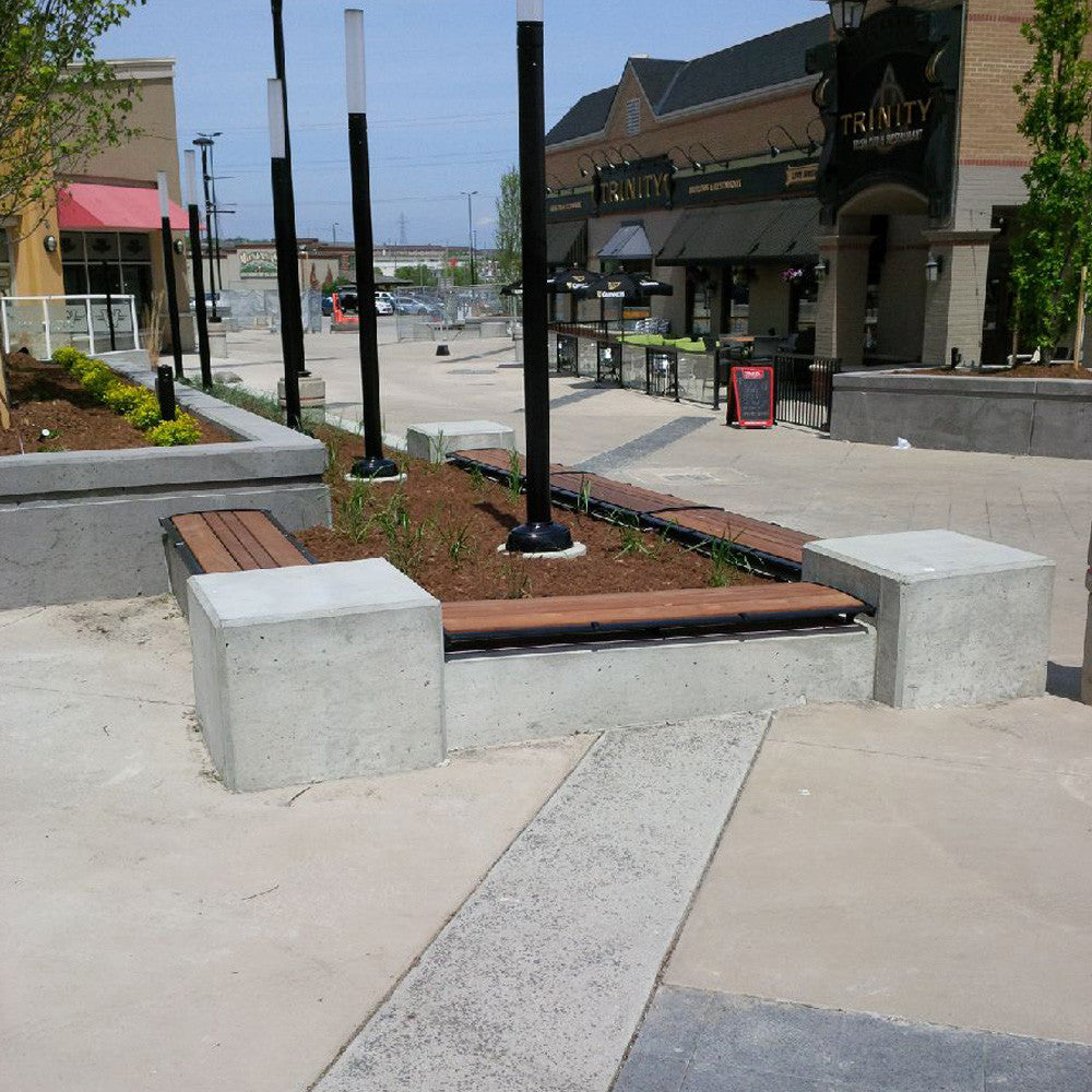 Surface Backless Bench