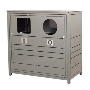 Skyline 2 Stream Waste/Recycle Receptacle