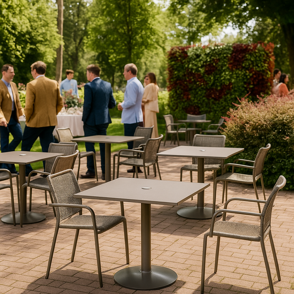 Solid Aluminum Table