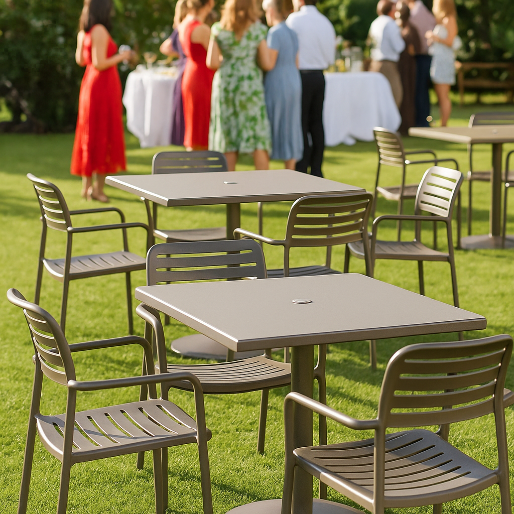 Solid Aluminum Table