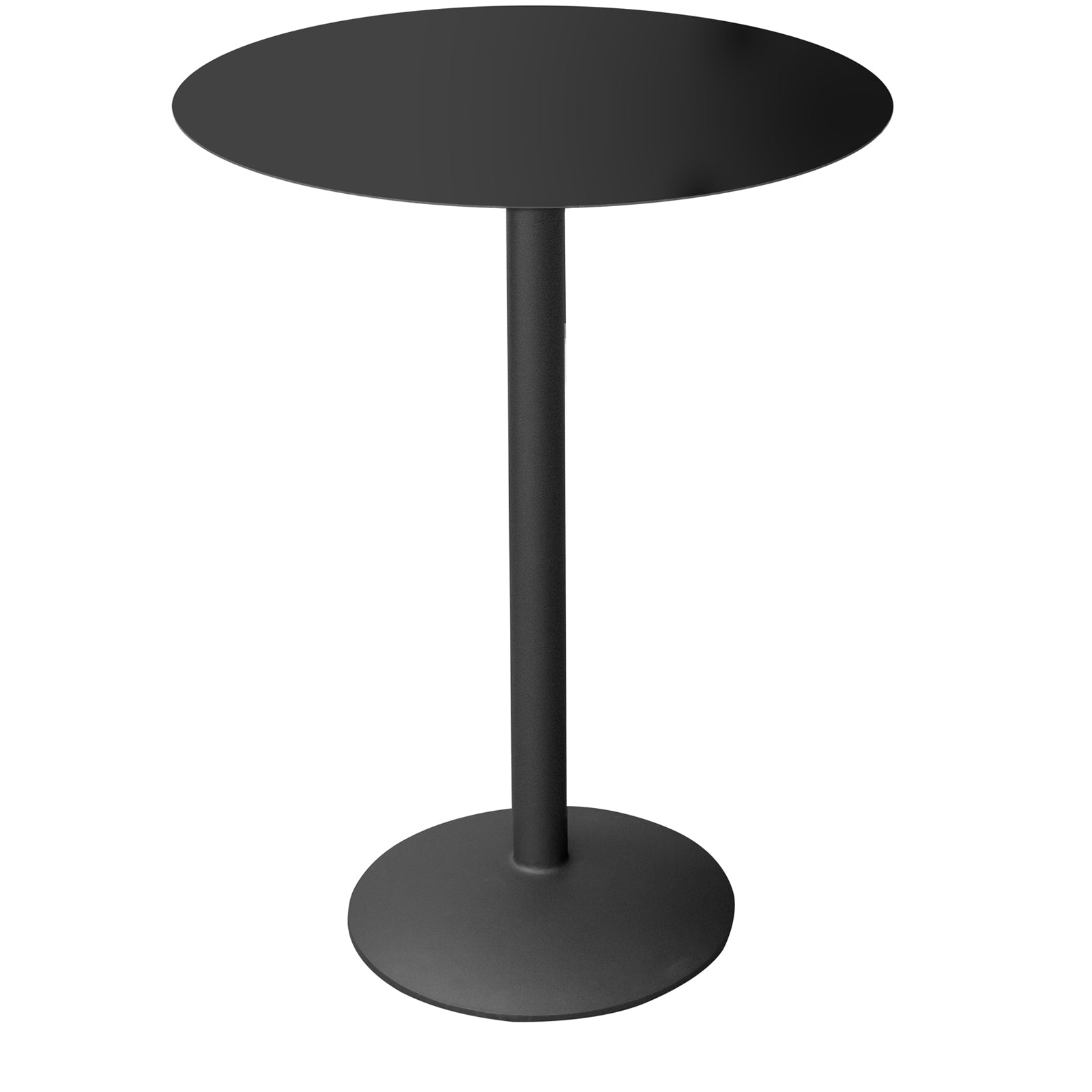 24" Razor Aluminum Bar Table - Round Table Top