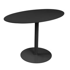 Oval Razor Aluminum Table, Weighted