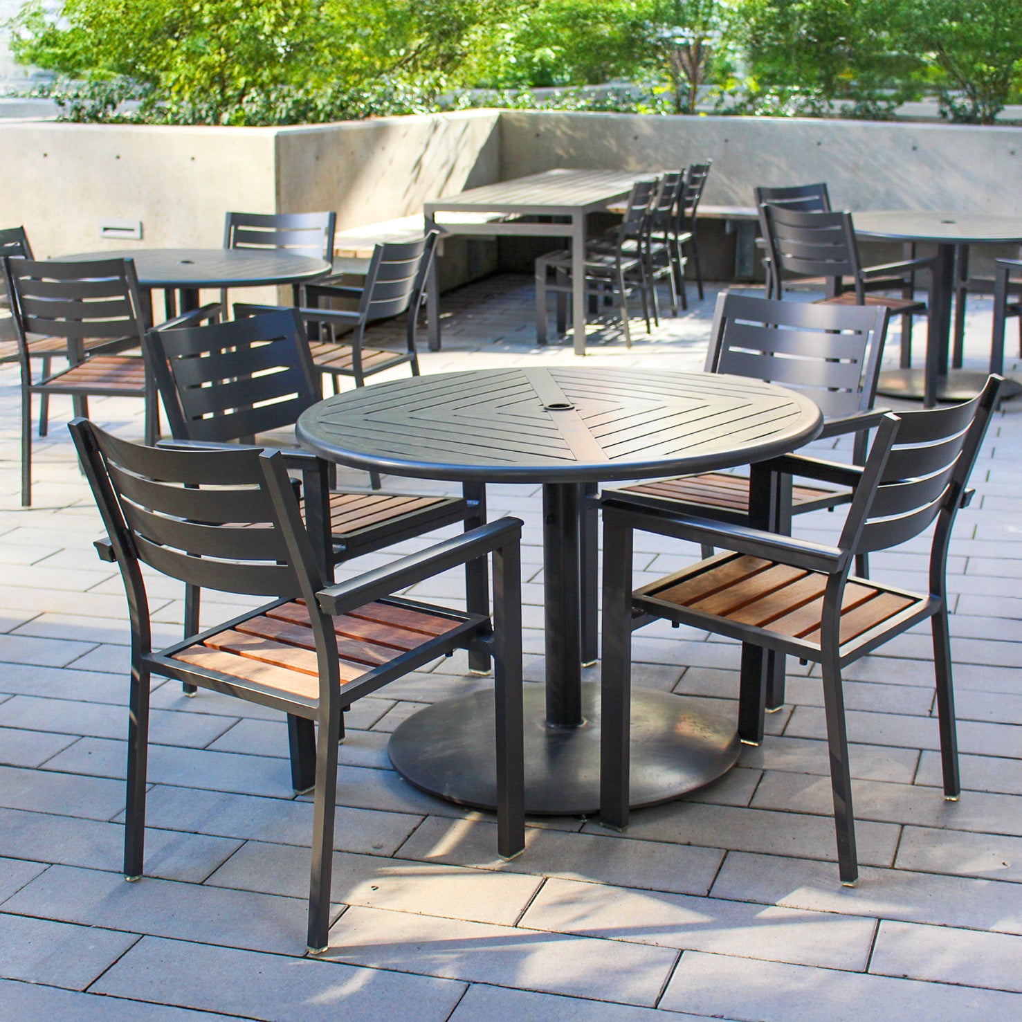 Monterey II Stacking Arm Chair