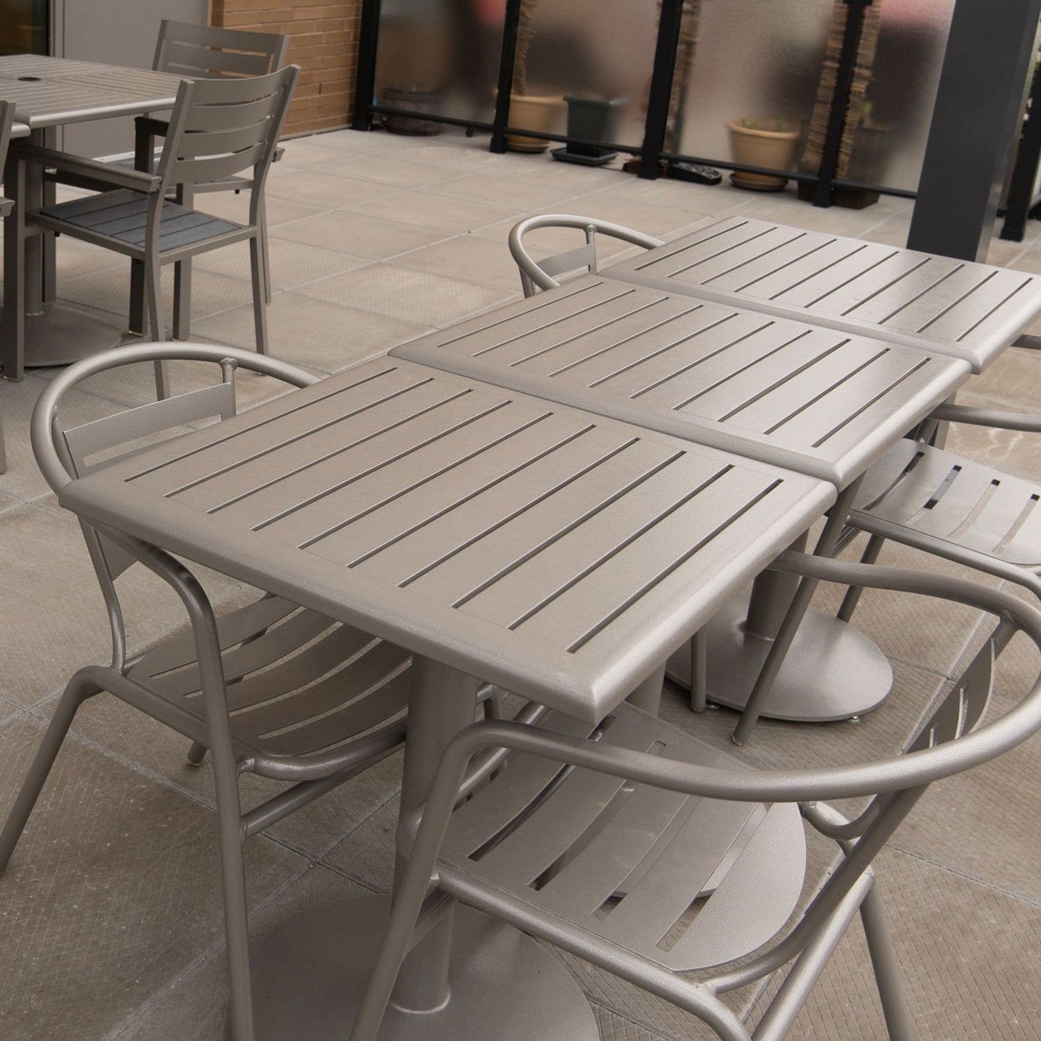 Terrace II Stacking Arm Chair