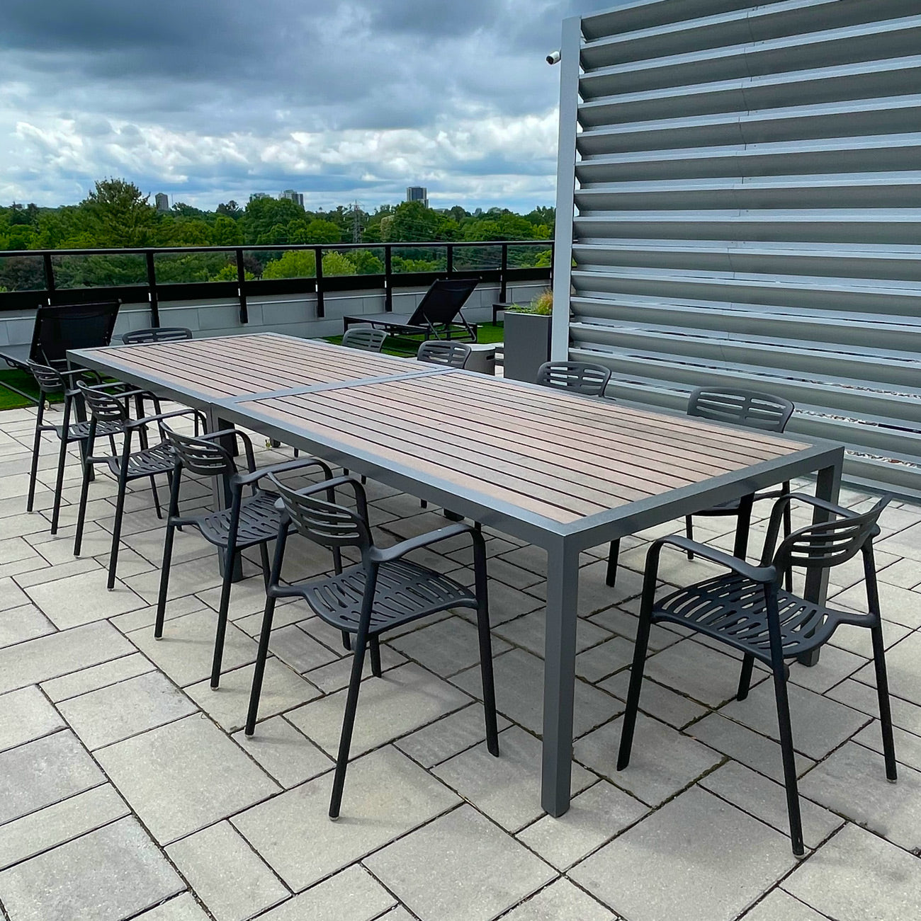 Saville Stacking Arm Chair