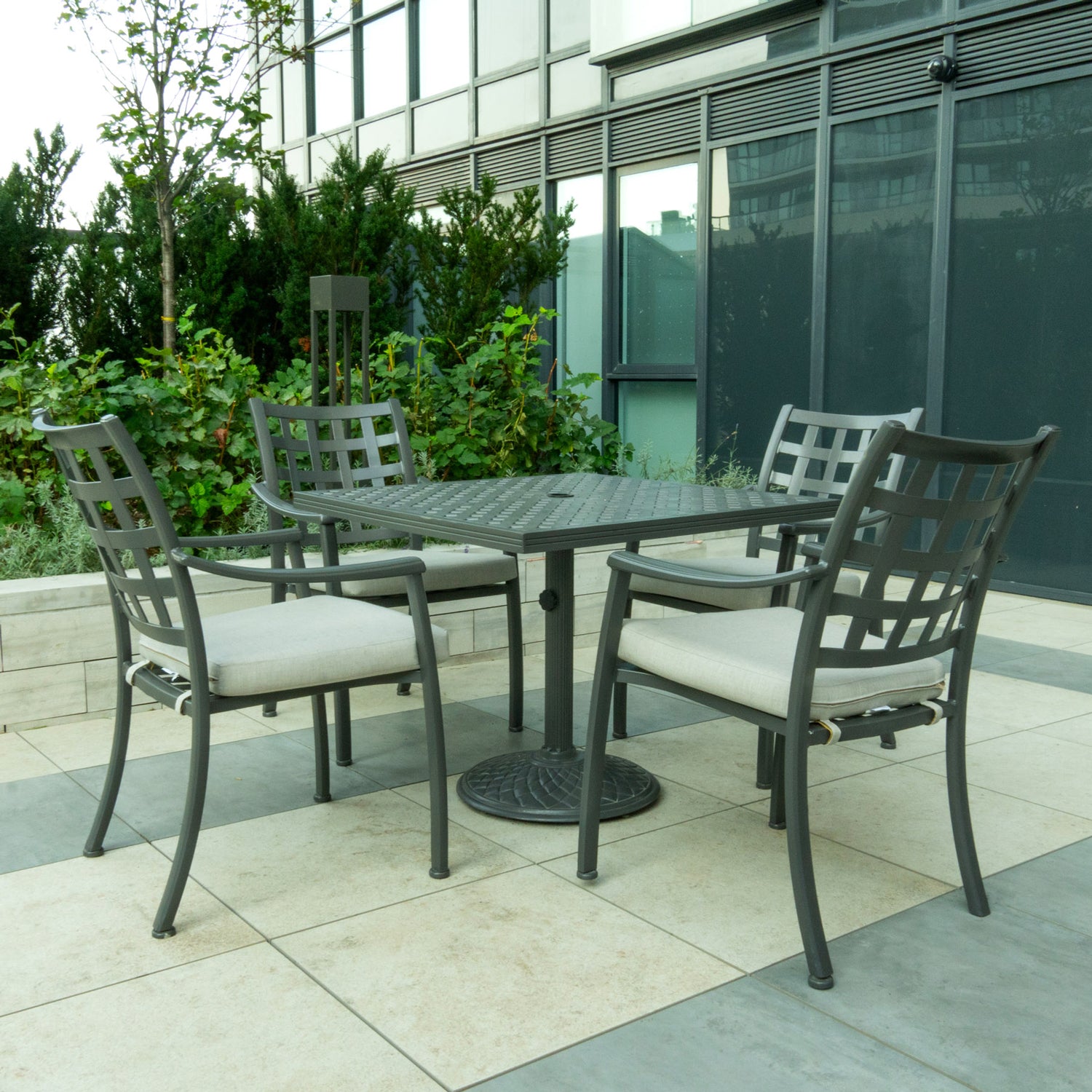 Basketweave Dining Table