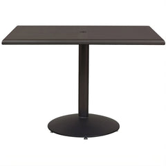 Java Aluminum Slat Table, 24