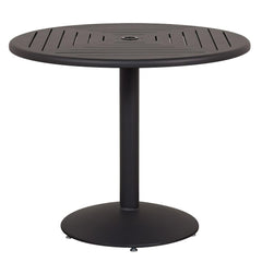 Java Aluminum Slat Table, 36