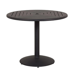 Java Aluminum Slat Table, 36