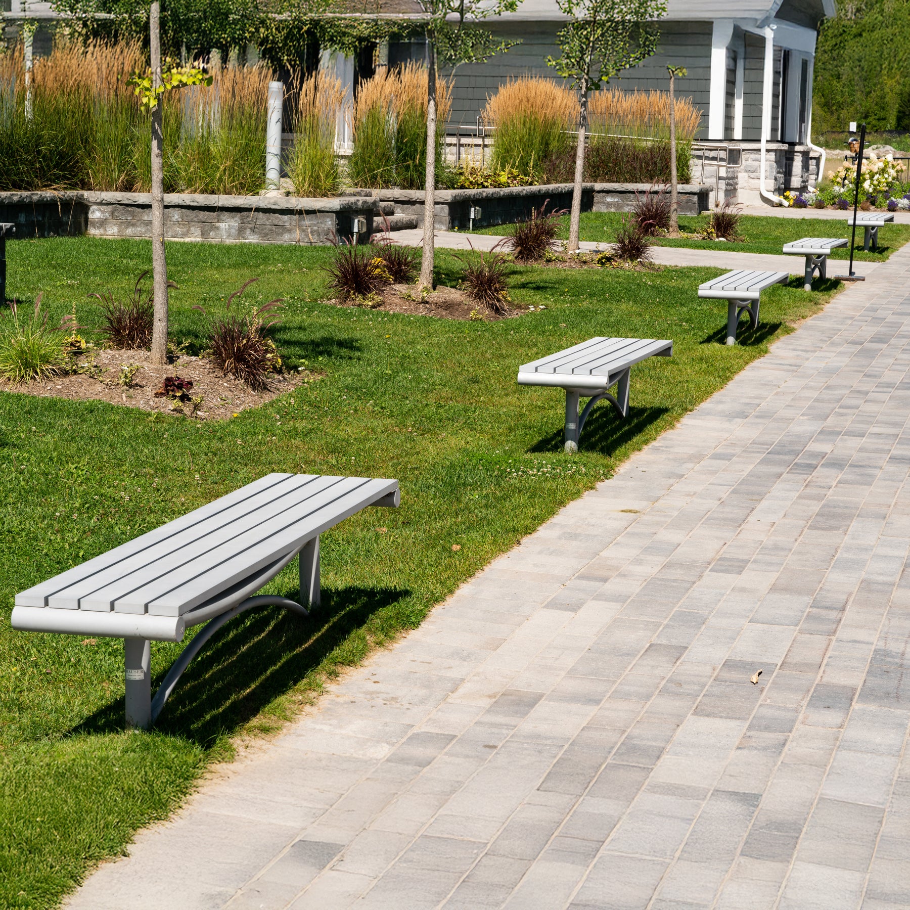 King Mills Arc Backless Bench