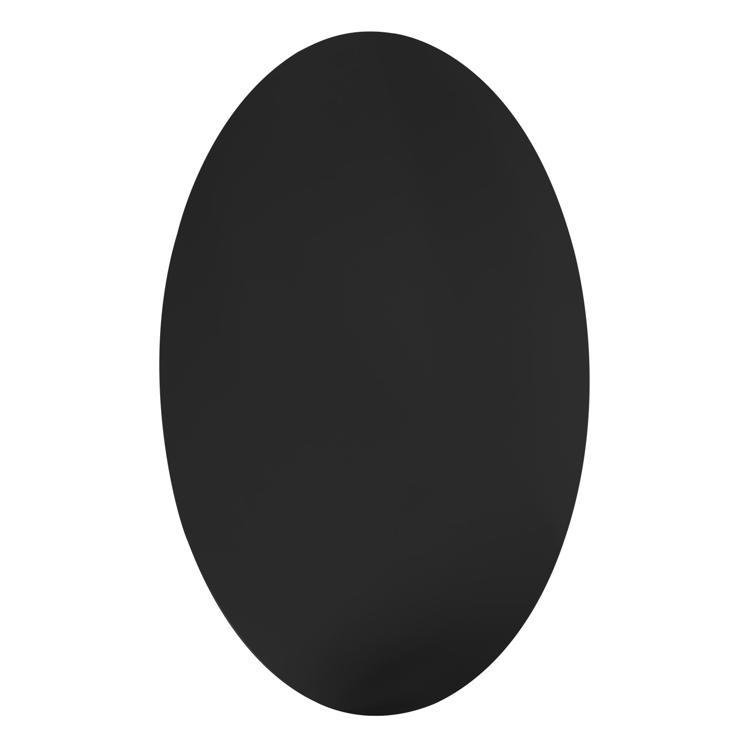 Oval Razor Aluminum Table, Weighted