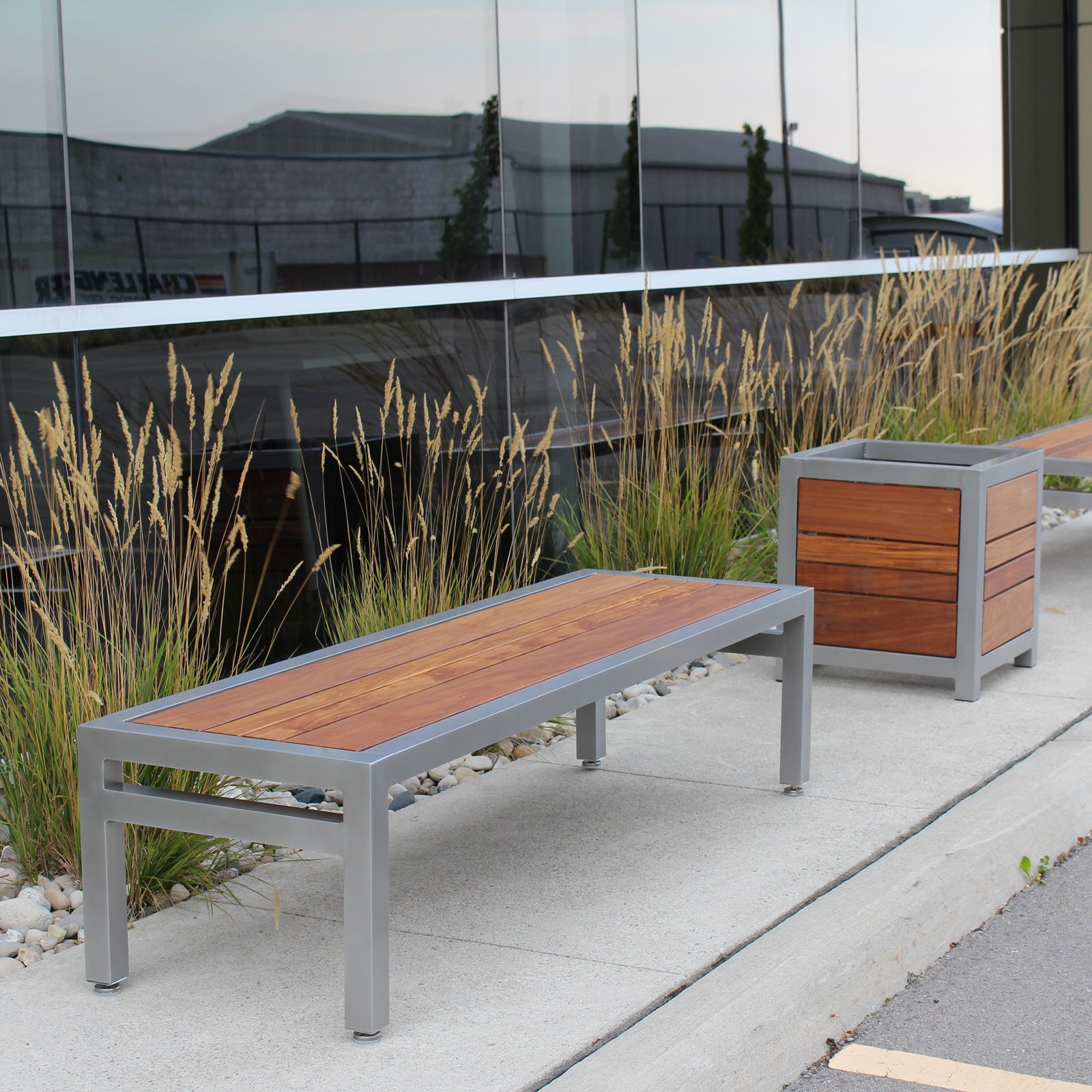 Skyline Backless Bench