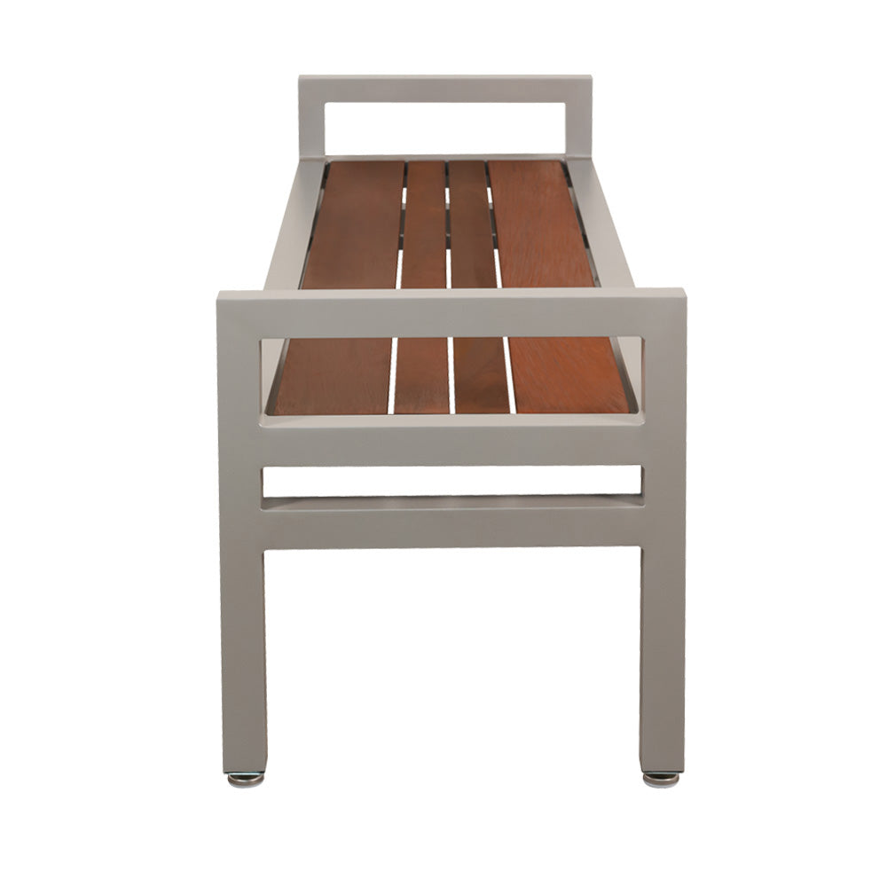 Skyline Backless Bench with Arms