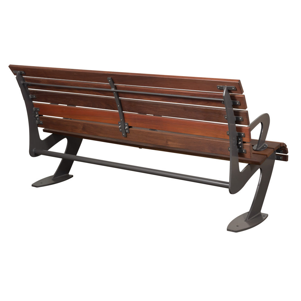 Harbor Bench with Arms